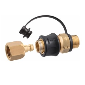 Szybkozłączka typu SKU żeńska STN na lewy gwint 1/4 i gwint 5/8 UNF