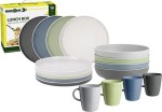 Zestaw obiadowy Dolomit BRUNNER wielobarwny 16el 