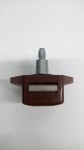 Zamek do szafki Mini Push Lock brązowy