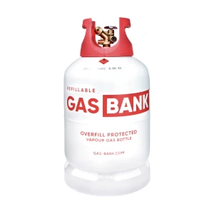 GasBank LS DUO 11 kg - butla z lekkiej stali z zaworem DUO 80% OPD