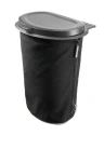 Kosz na śmieci Flextrash 9 l – czarny, ekologiczny