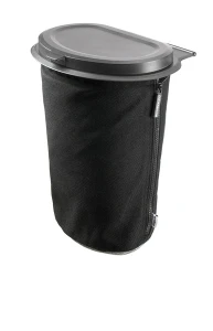 Kosz na śmieci Flextrash 9 l – czarny, ekologiczny