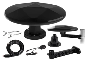 Antena samochodowa Mistral DVBT/T2  Ufo czarna