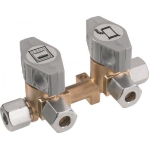 Zawór gazowy szybkozamykający RVS 8 x 2 x RVS 8 STAL