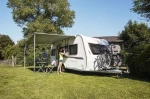 MARKIZA THULE OMNISTOR 1200 300CM  BIAŁA MATERIAŁ SZARY