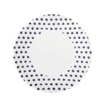 TALERZ GŁĘBOKI MIX&MATCH 14,4CM BIAŁO-NIEBIESKI