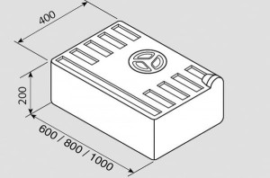 ZBIORNIK WODNY, 78 LITRÓW